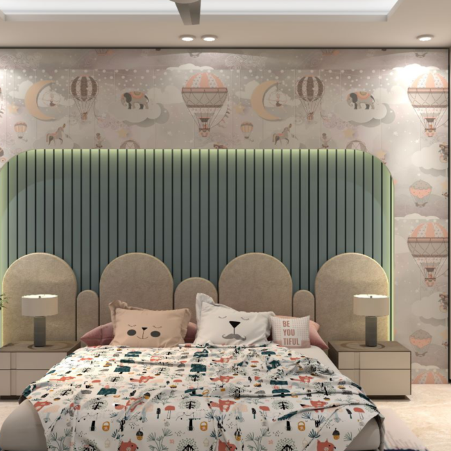 Modern and realistic Daughters Bedroom by raska Interiors